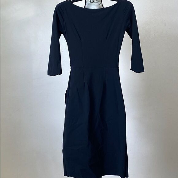 Chiara Boni La Petite Robe Florian Side Ruffle Dress size 6 - Picture 5 of 11